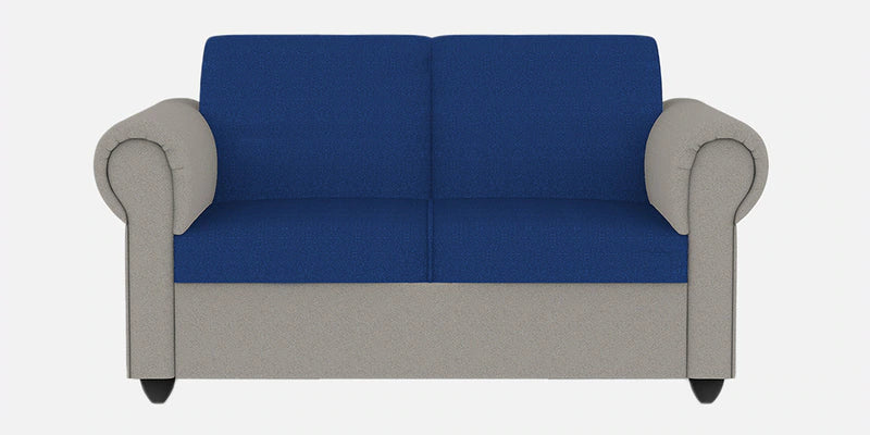 Fabric 2 Seater Sofa in Blue And grey Colour