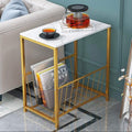 Lynet Rectangular Sofa Side Table for Living Room