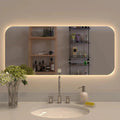 Modern Designed LED Rectangular Smart Touch Bathroom Mirror