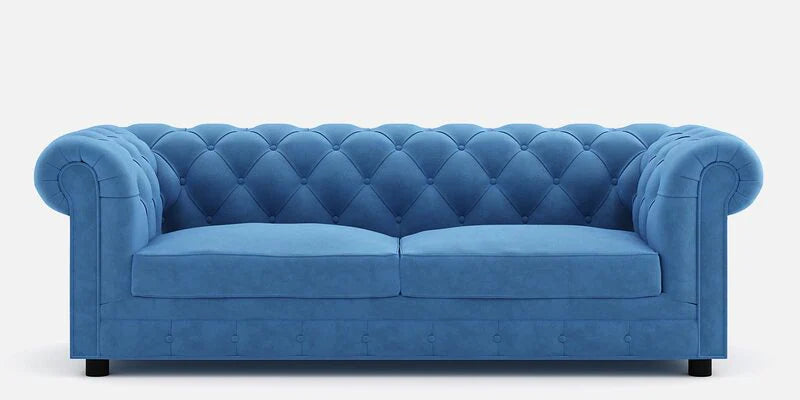 3 Seater Sofa in Royal Blue Colour