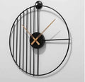lines and ring dial wallclock