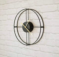two ring black wallclock