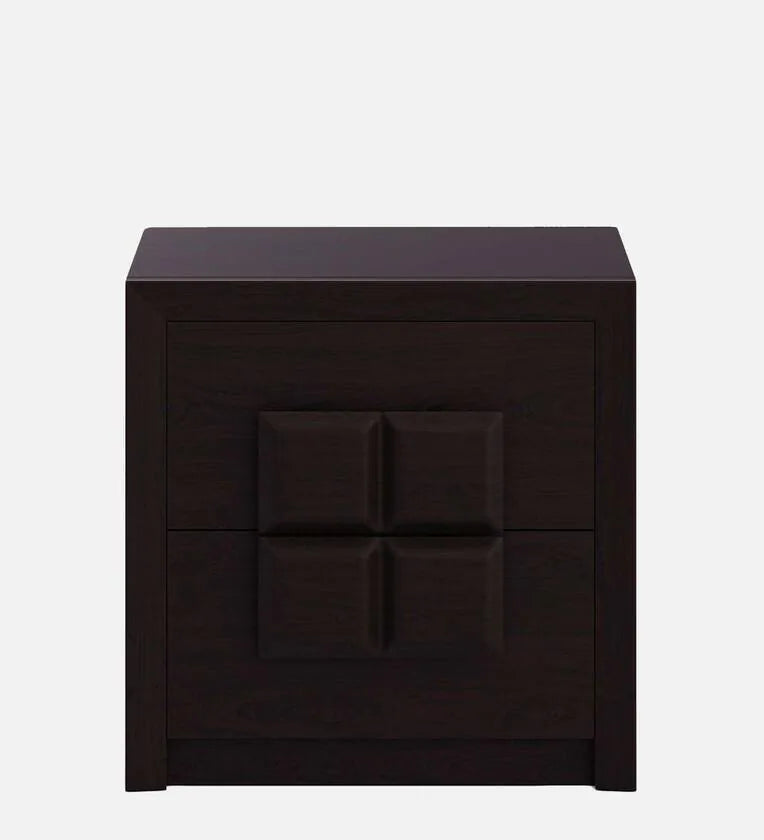 Choco Bedside Table in Vermont Finish with Drawers