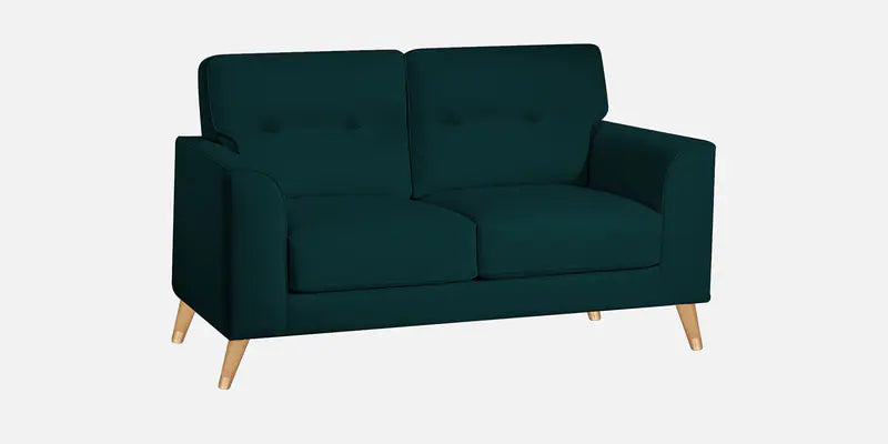 2 Seater Sofa In Velvet Emerald Green Colour
