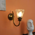 Prefect White And Gold Iron Wall Light