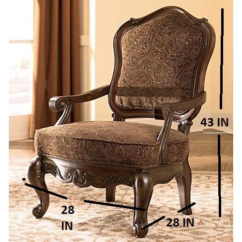 Handicrafts Wooden Hand Carved Royal Look Chair