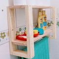 Bathroom Accessories Soap/Towel/Shampoo Holder Rack By Miza