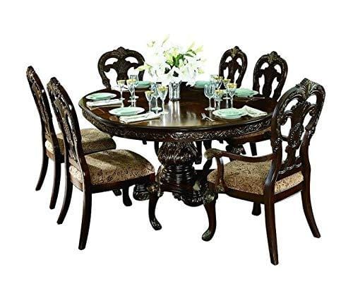 Buy dining table set 6 seater online in India, round dining table set