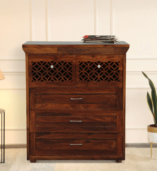 buy solid wood chest of drawer online india