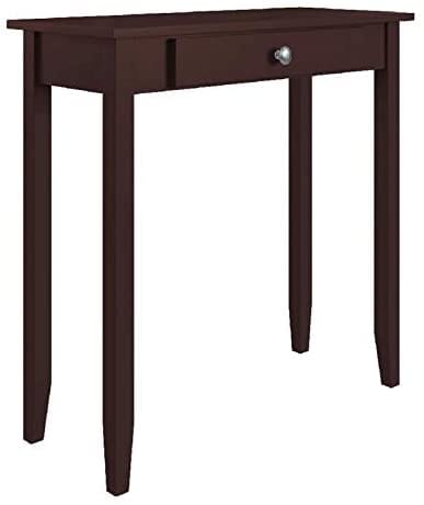 Rosewood Tall Sofa Console Table, Multi-purpose Small Space Table