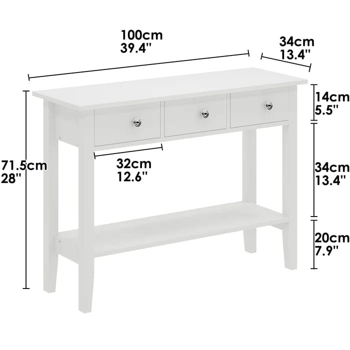 wooden Console Table