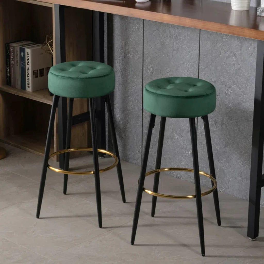 CEAZAR COUNTER STOOL / High Stool Pack of 2 - Ouch Cart 