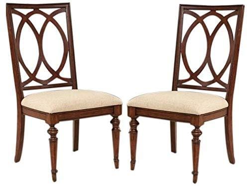 Handicraft Solid Wooden Seating Chair Set of 2 PCs Wooden Dining Chair for Home Decor