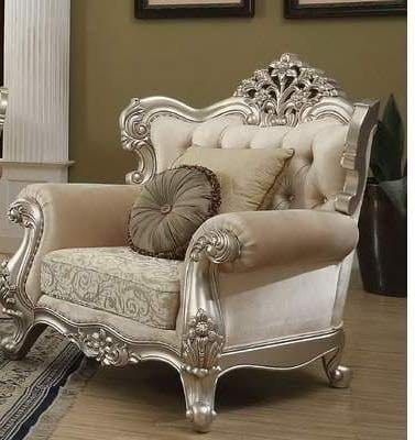 Handmade wooden standard sofa chair with amazing antique style look