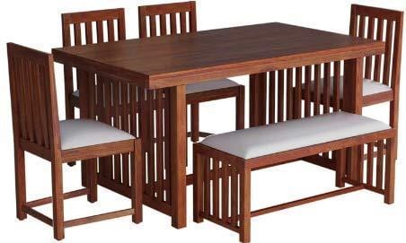 modern dining table set 6 seater | extendable dining table online india