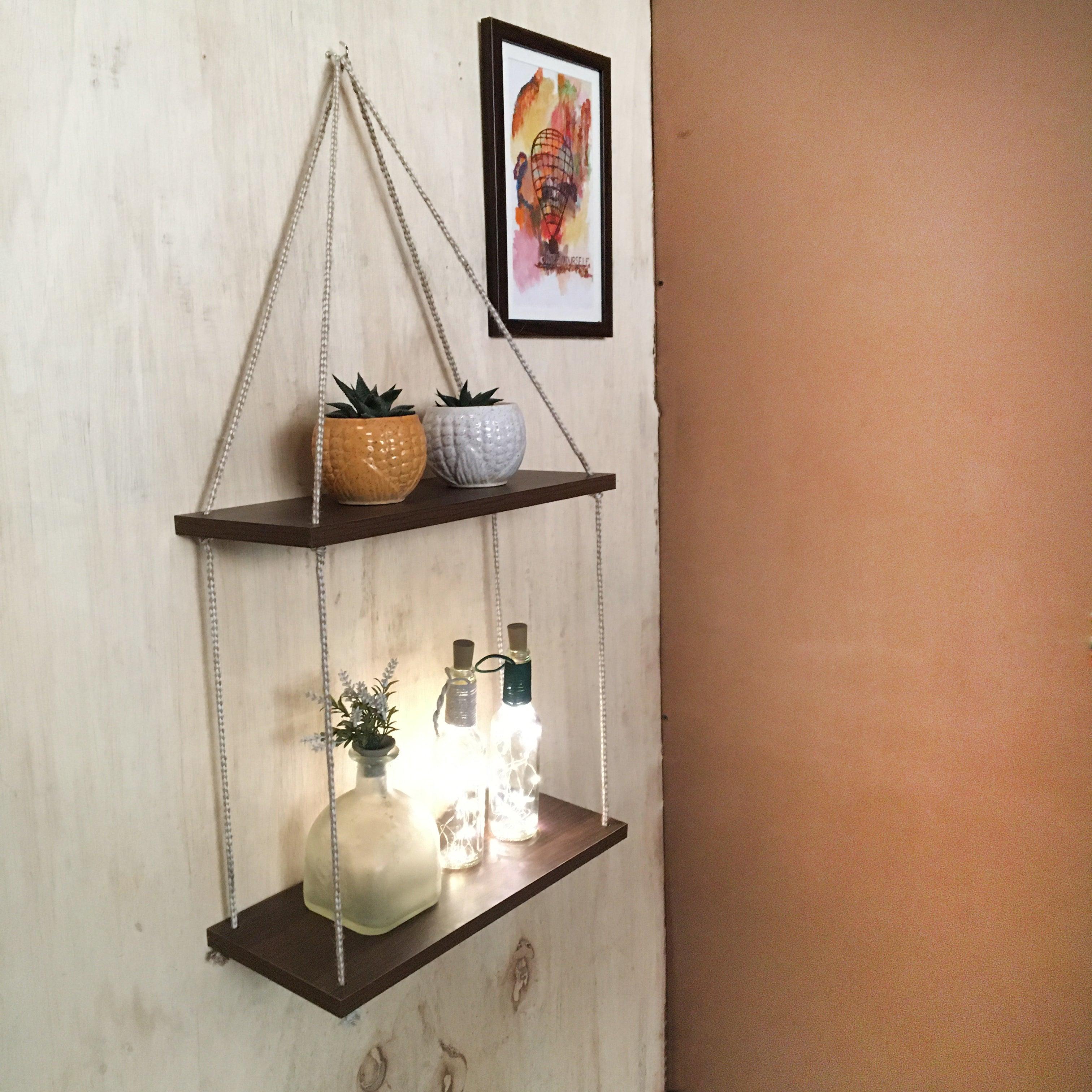 Handmade Hanging Window Shelves Wall Art By Miza - Ouch Cart 