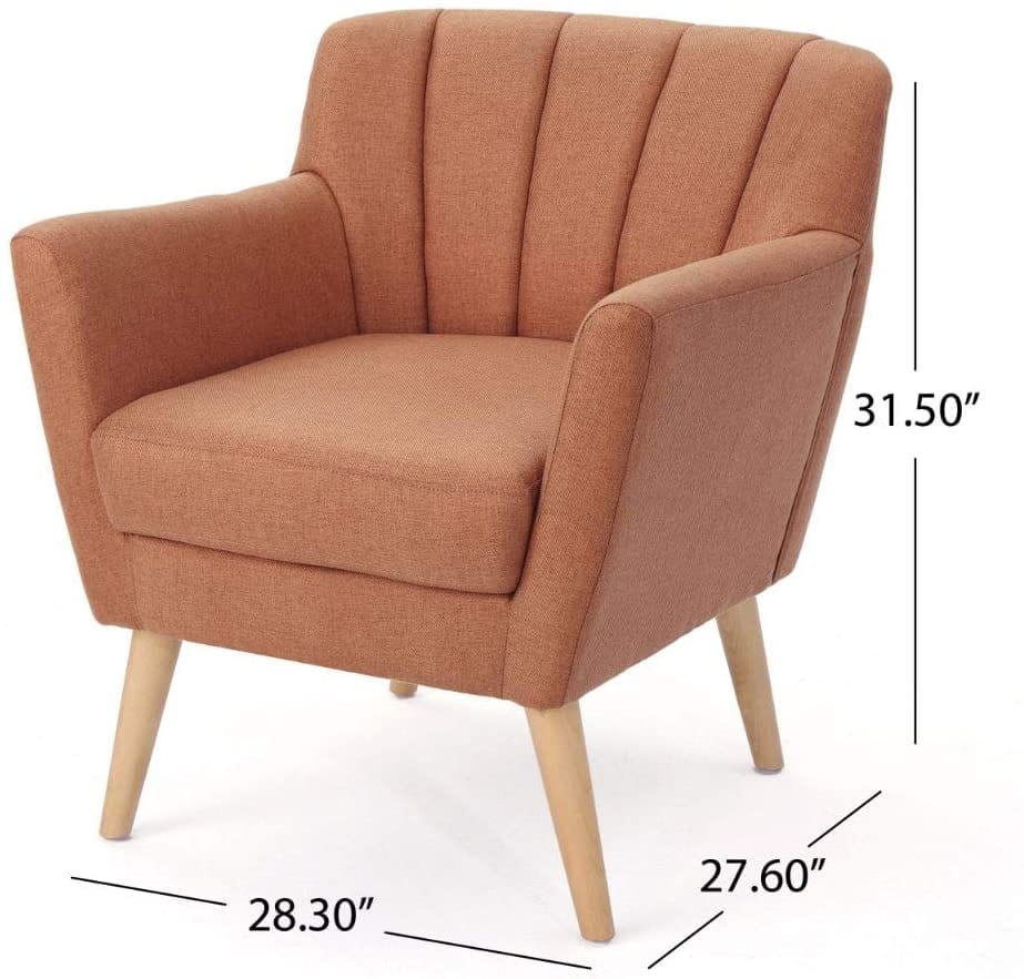 Modern Fabric Club Chair,