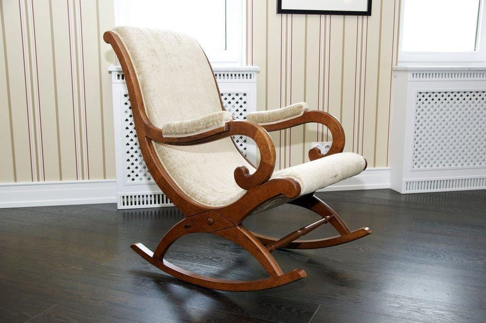 Aamazing Hand Carved Rocking Chair (Teak Wood )