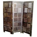 4 panel Mango Wood Partition/Wooden Room Divider/Wooden Screen/Wooden Separator