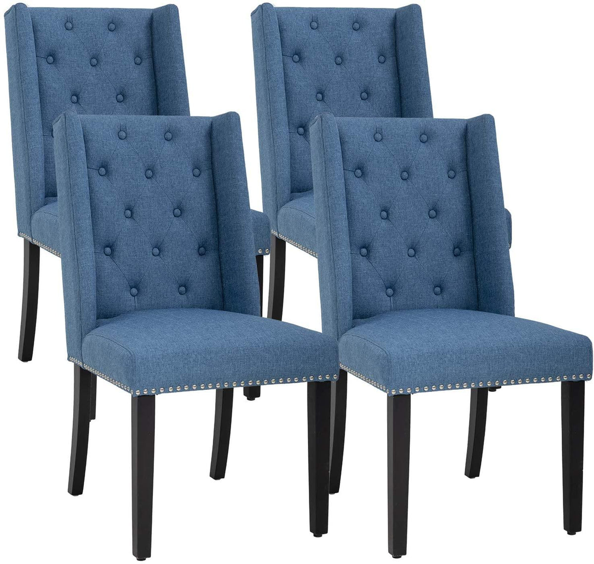 71D7S_YsDvL._AC_SL1500.jpg Dining Chairs Set of 4 Kitchen Chairs for Living Room Dining Room Chairs Side Chair for Restaurant Home Kitchen Living Room - Image 1