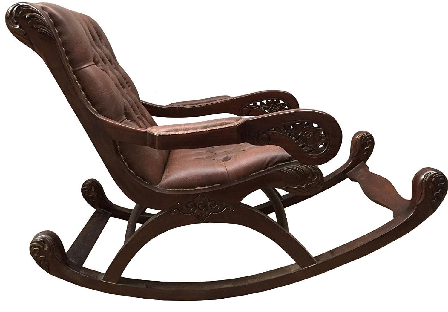 sheesham Wood Royal Rocker Chair