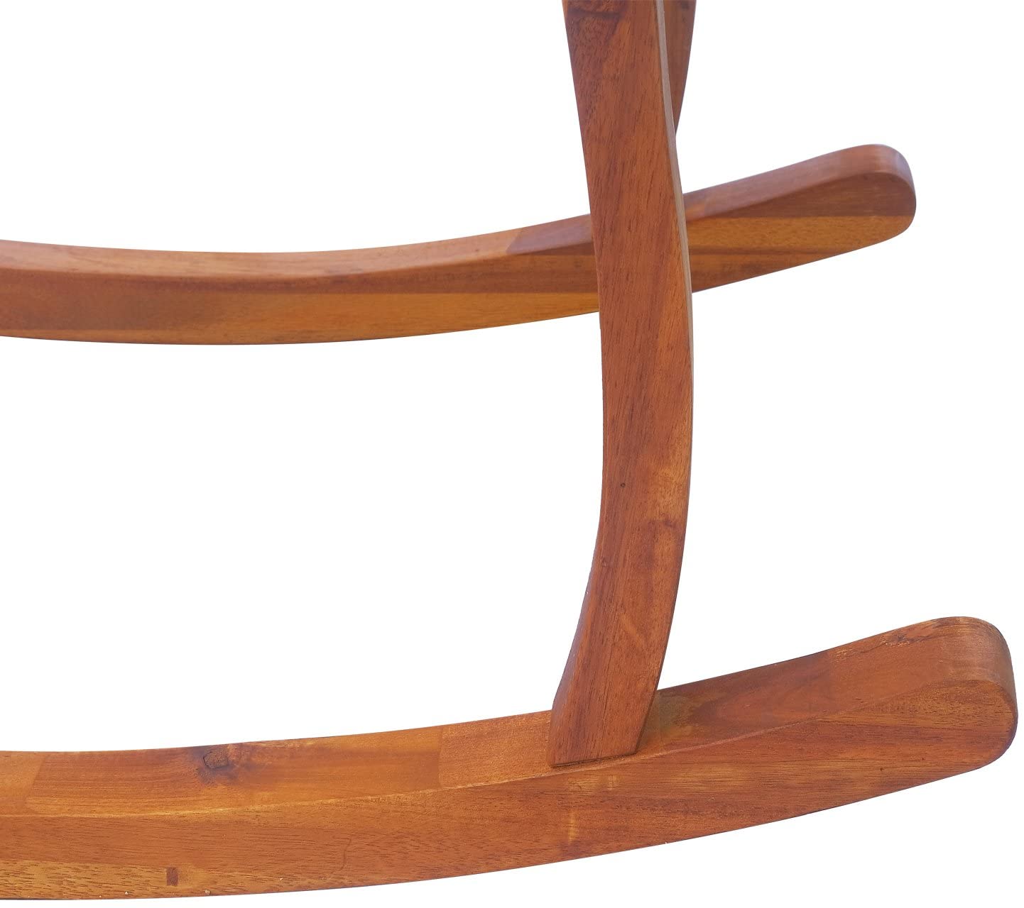 Wooden Rocking Chair with Cushioned