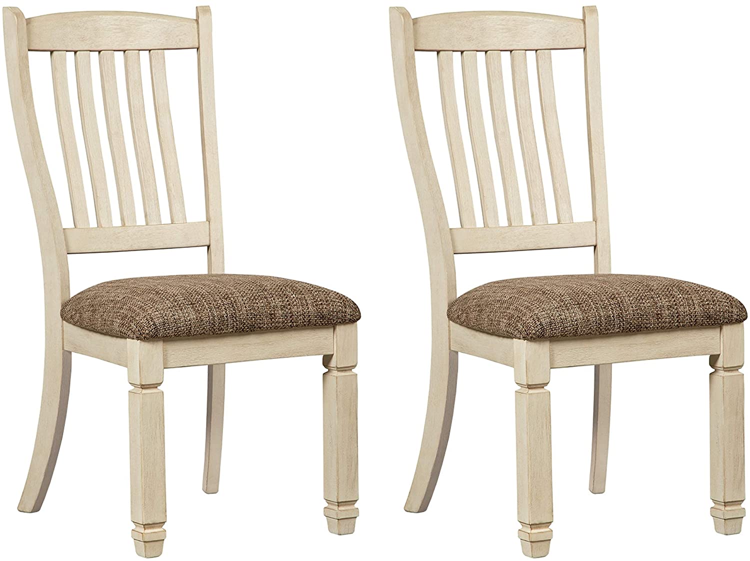 Bolanburg Upholstered Dining Room Chair Set of 2, Antique