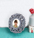 Wooden Photo Frames (20 x 20 cm, Grey), Tabletop