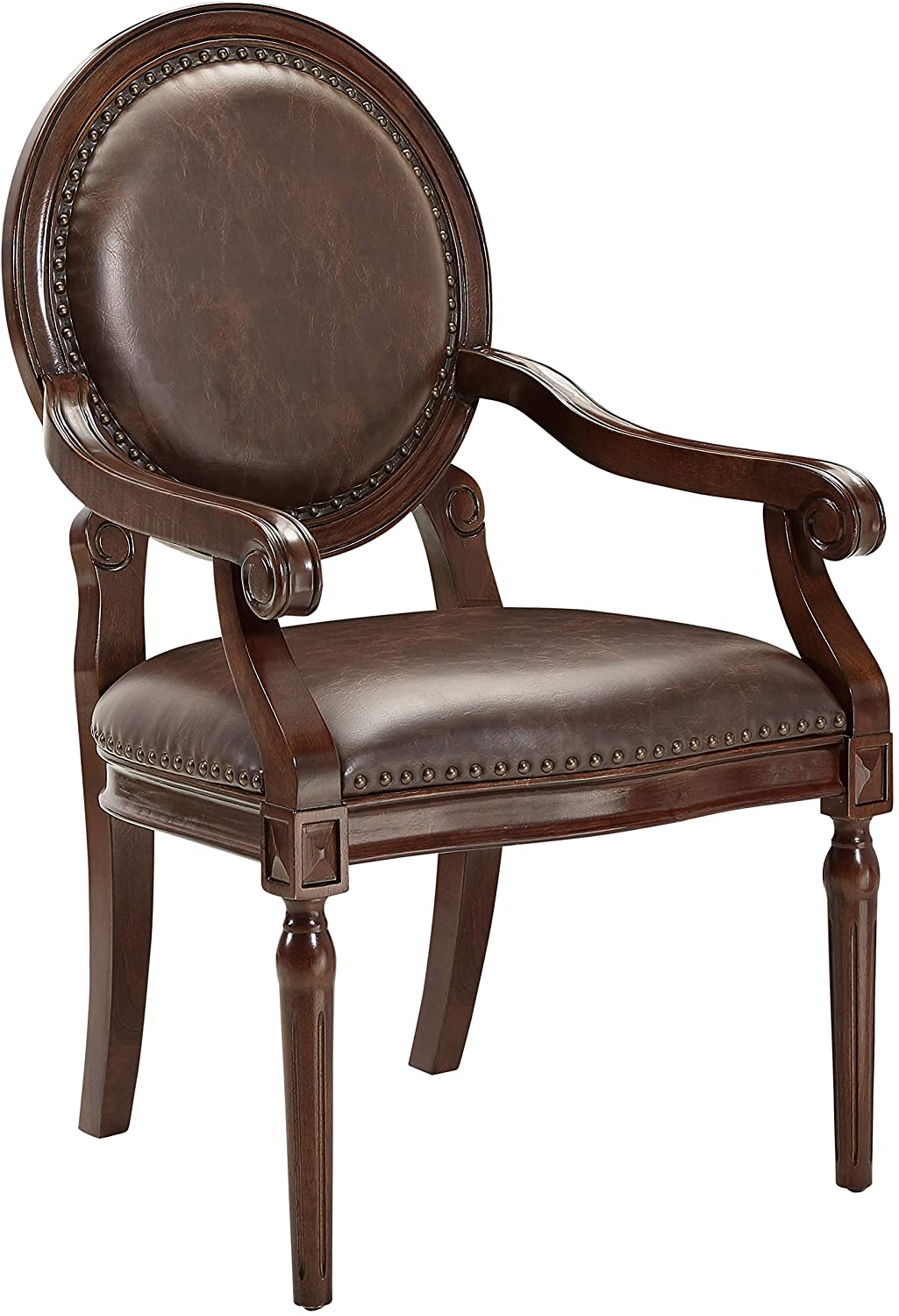 Accent Antique Design Upholstered Chair