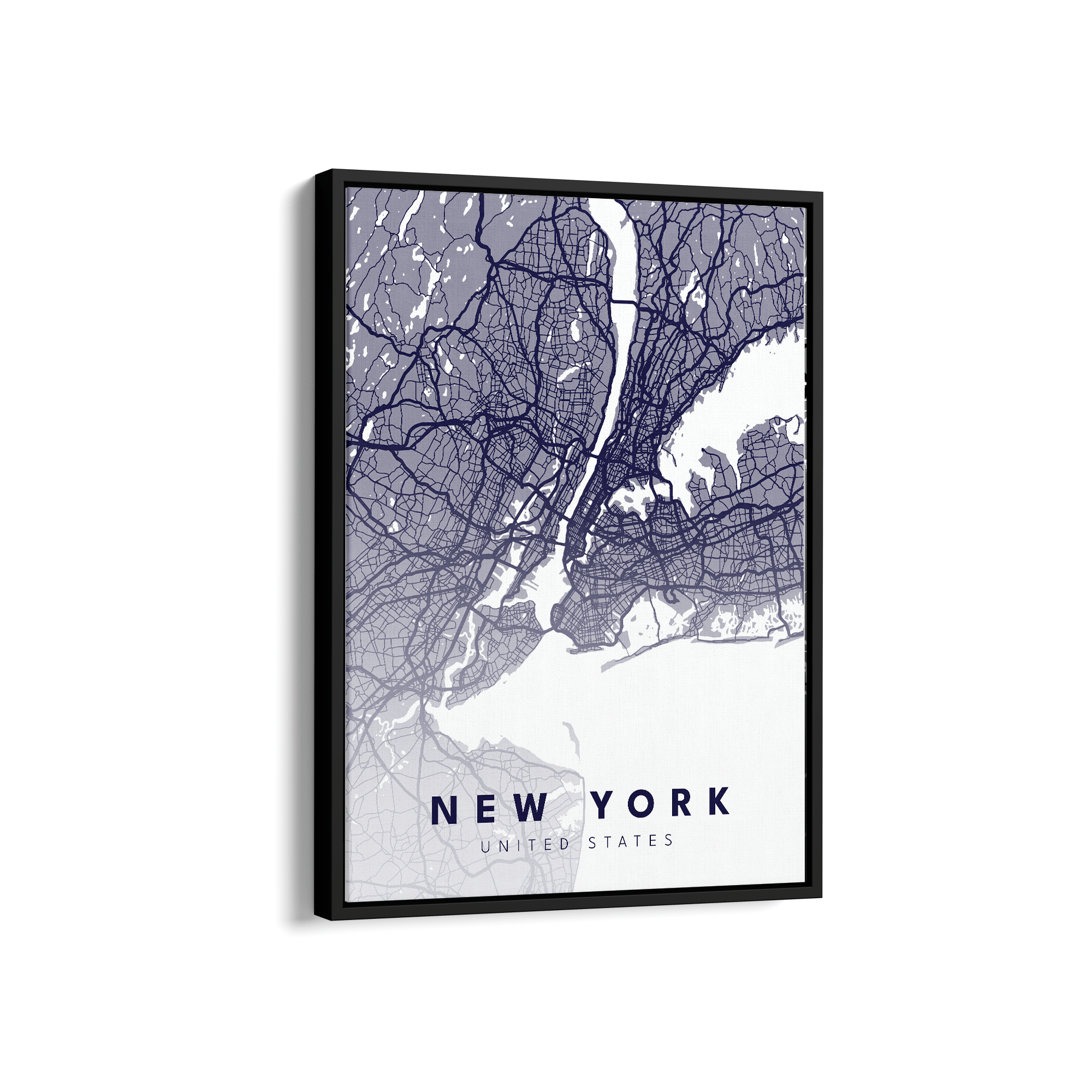 New York City Street Map Art