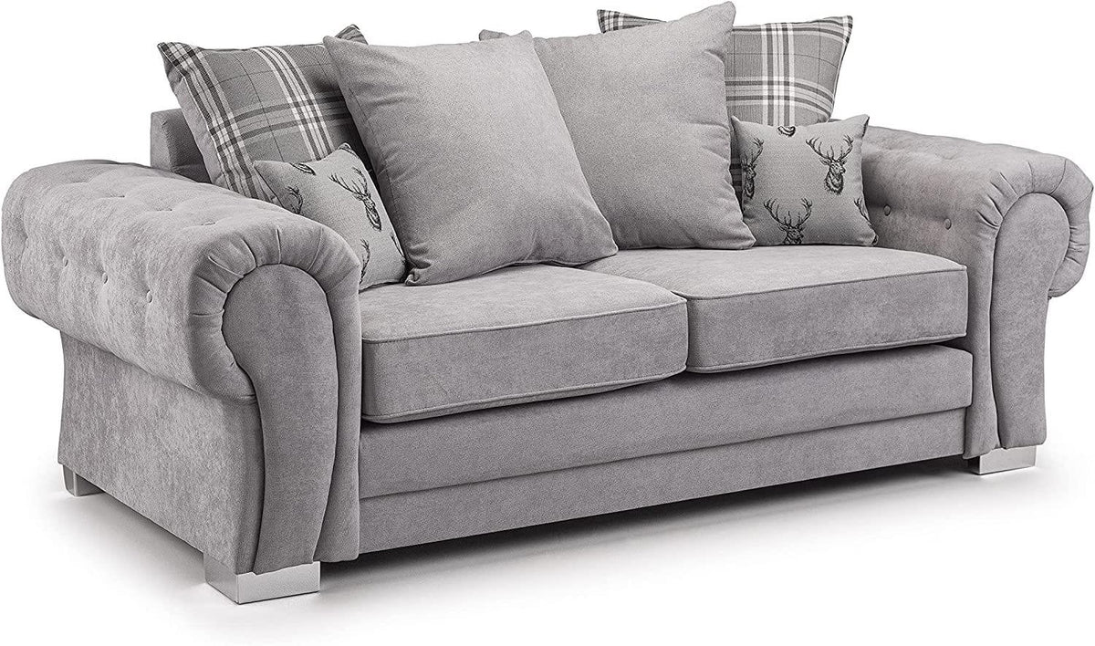 Three Seater Sofas Buy 3 Seater Sofa Set Online in India at Low Price