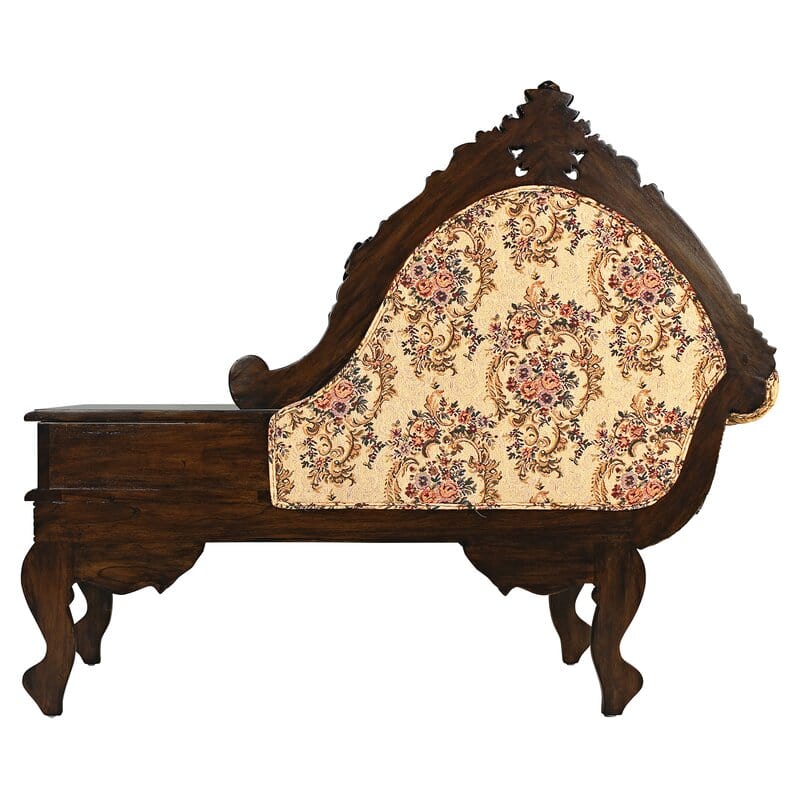 Alfredo Antique Seating and Storage Bench