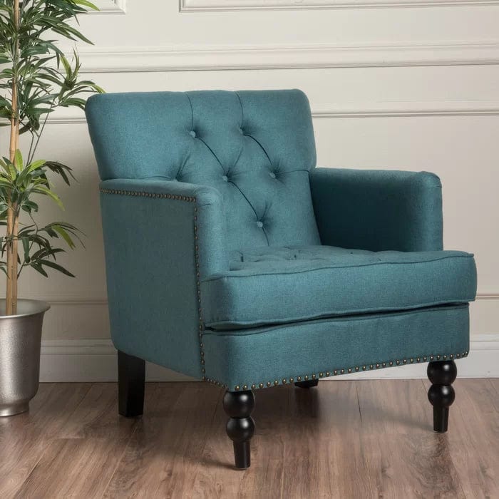 Alica Wide Tufted Armchair