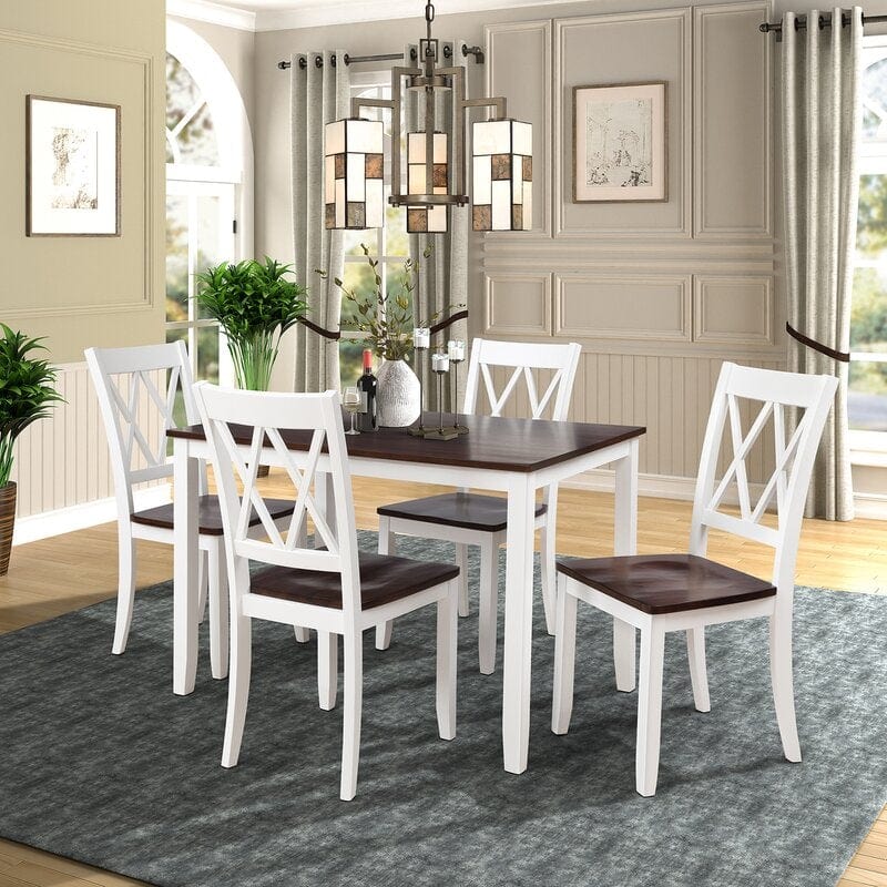 Buy dining table sets online - Ambriah 4 - Person Dining Set