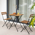 OUTDOOR FURNITURE GARDEN PATIO SEATING SET 1+2  CHAIRS AND TABLE SET BALCONY FURNITURE COFFEE TABLE SET
