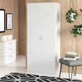 Brendle 2 Door Manufactured Wood Wardrobe