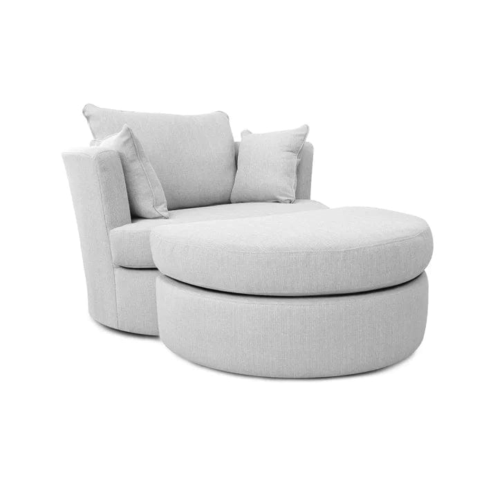 Bullock Wide  Tub Chair and Ottoman