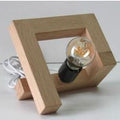 Wooden Stylish Geometric Lamp By Miza