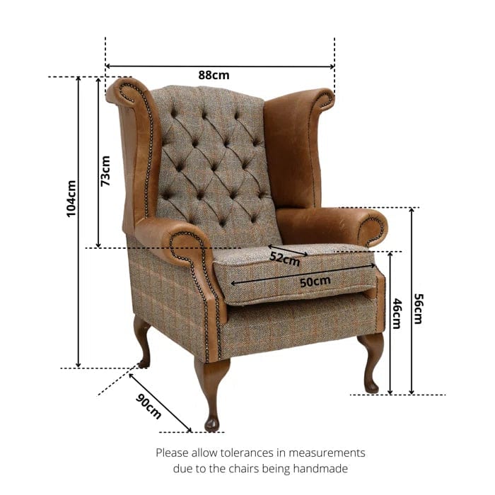 Chilmark Upholstered Wingback Chair