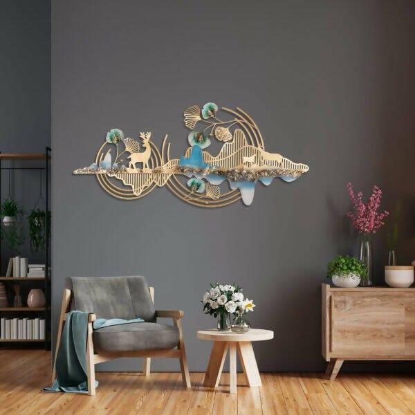 FLOWER LOOK WALL ART - Ouch Cart 