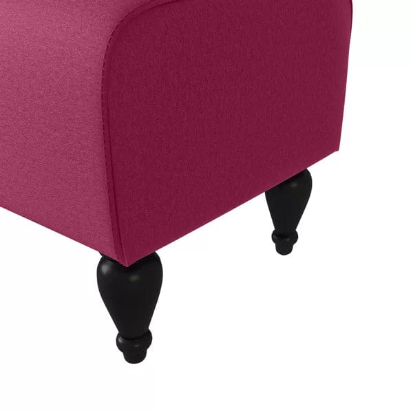 Greggs Wide Tufted Armchair and Ottoman