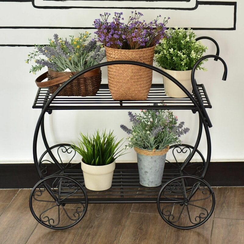 Free Form Multi-Tiered Plant Stand