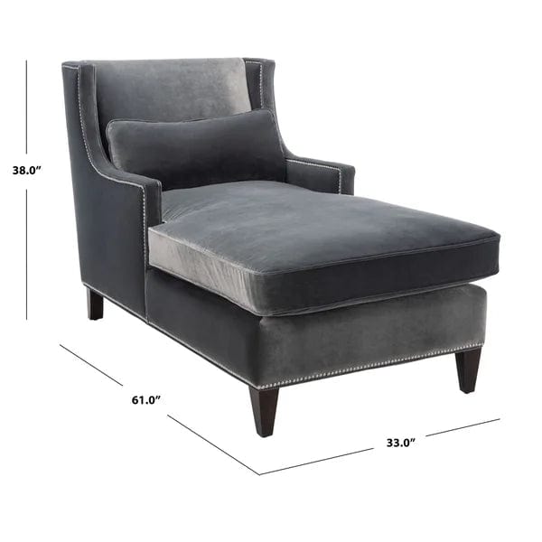 Two Arm Square Chaise Lounge