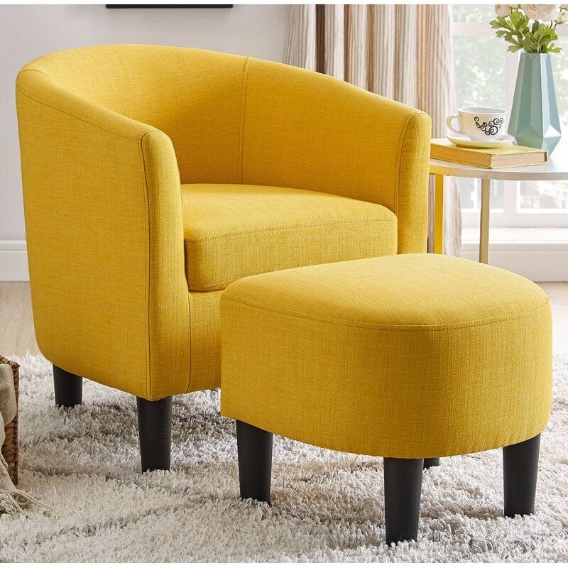 ELUCHANG Mid-Century Modern Accent Chair Upholstered India | Ubuy