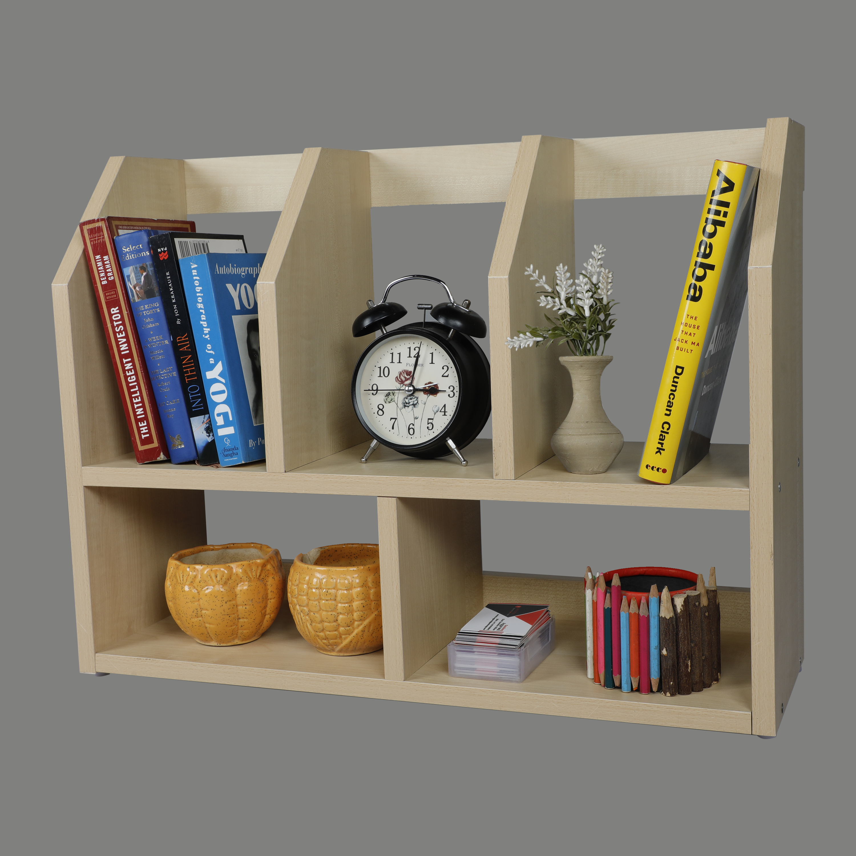 Portable Bookshelf For Table Tops or Wall Hanging By Miza