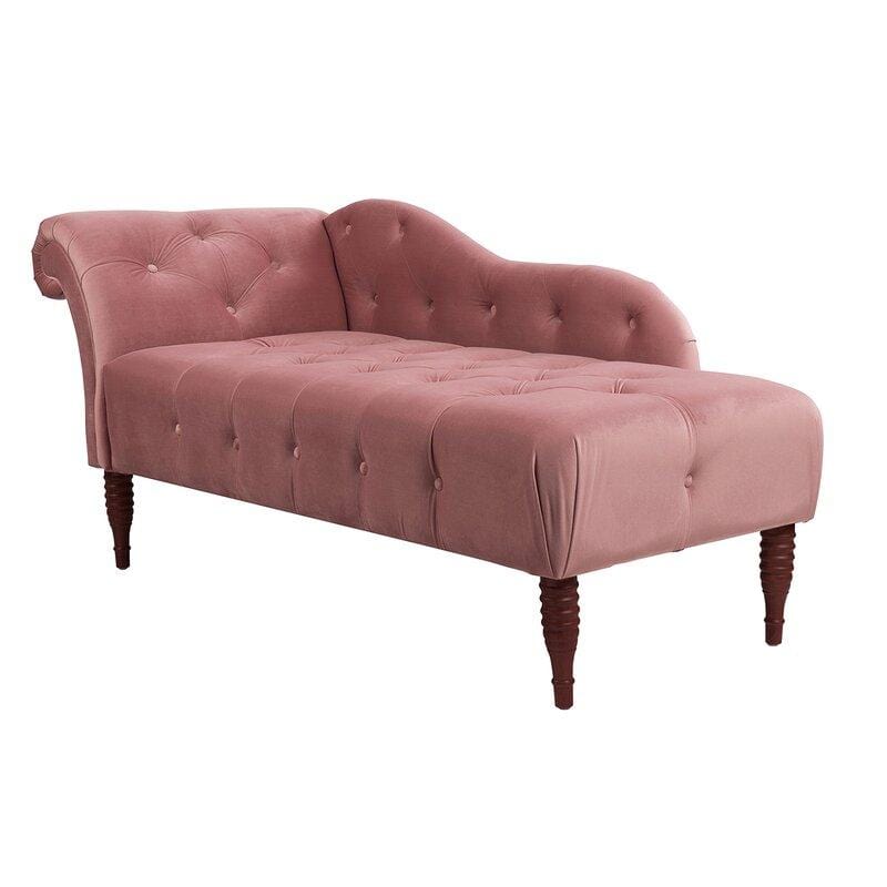 Tufted Right-Arm Chaise Lounge