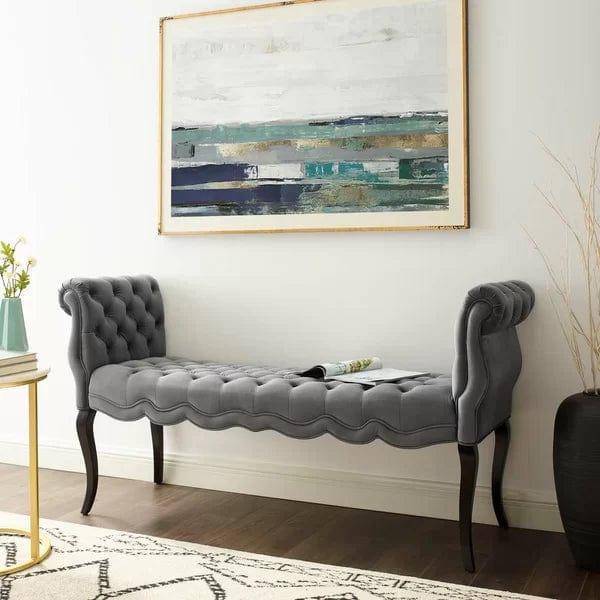 Mcarthur upholstered bench deals