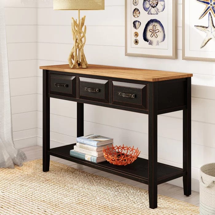 Pauly' Solid Wood Console Table