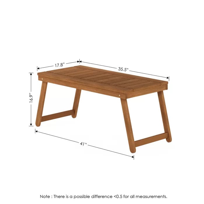 Phelan Folding Wooden Coffee Table