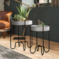Plant Stand: Metal Plant Table Set